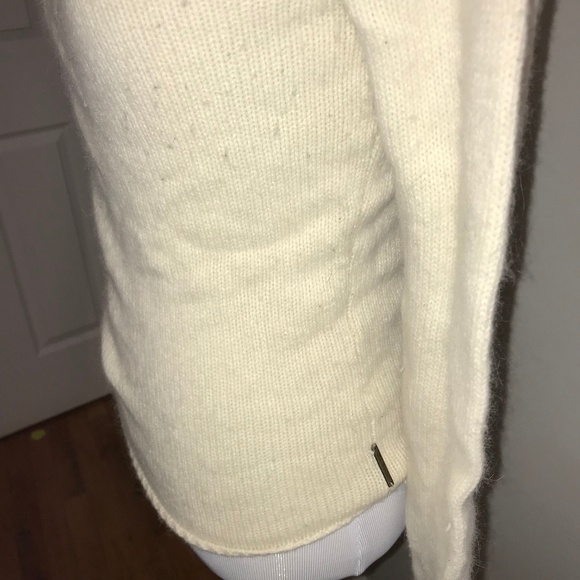 Delicate Vntg Ben Sheman Lambswool White Sweater - Picture 4 of 5